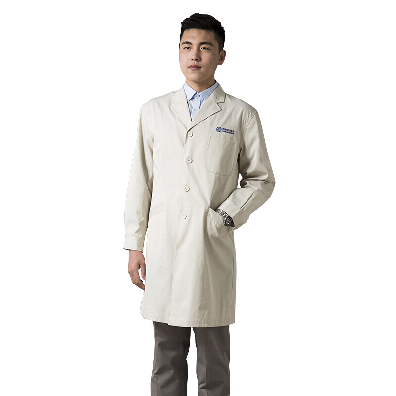 燕舞 JZYCJ2017FY4004 防静电大褂 165~190码 定制商品 (计价单位:件) 米白色高清大图