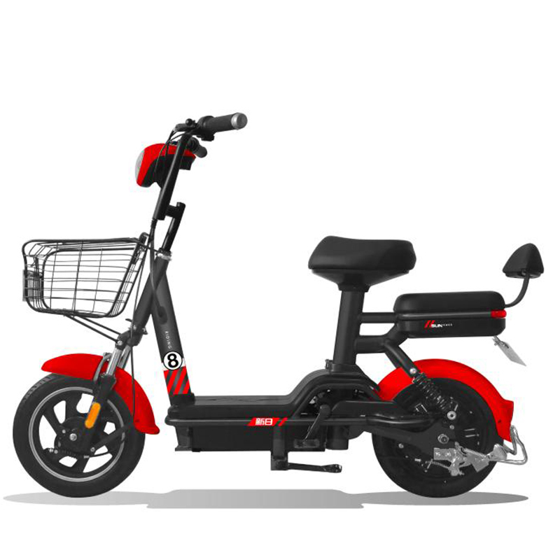 新日电动车新国标米月电动自行车48v成人电瓶车男女式中小型助力踏板