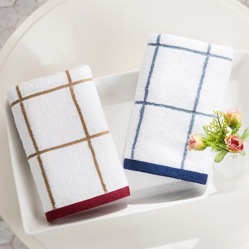 洁丽雅格韵全棉面巾 两件套JLY-TZ023高清大图