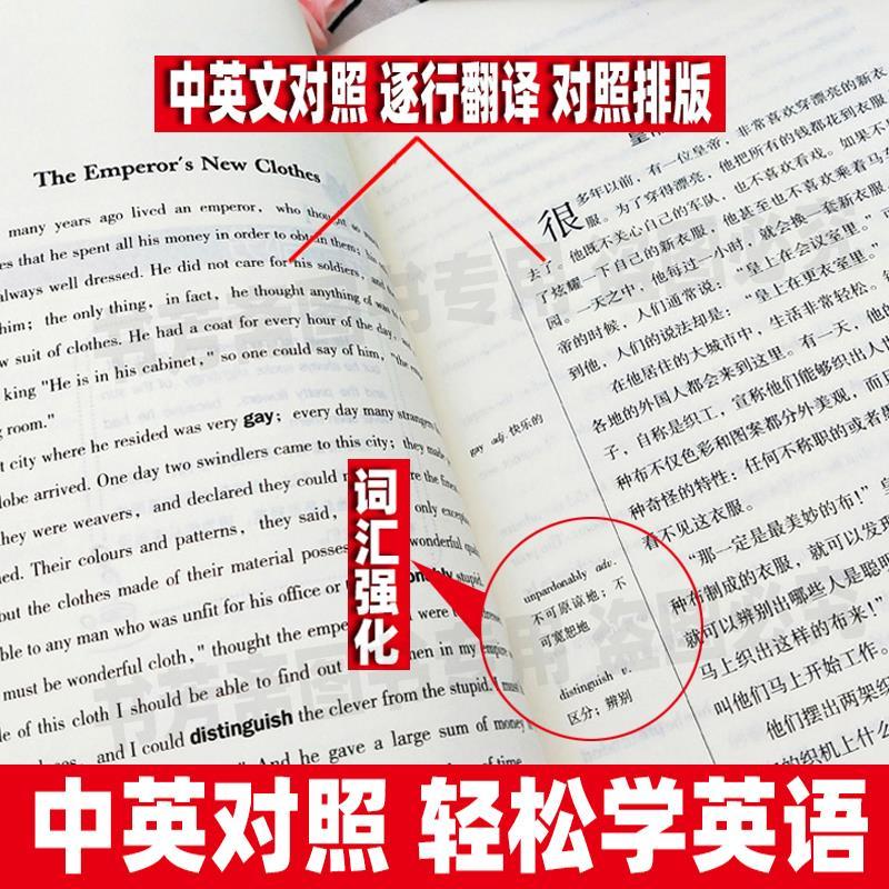 绿山墙的安妮[中英文版] [正版]绿山墙的安妮原著英文原版中英文英语版对照双语英汉互译青少年中小学生七八九年级课外书读名高清大图