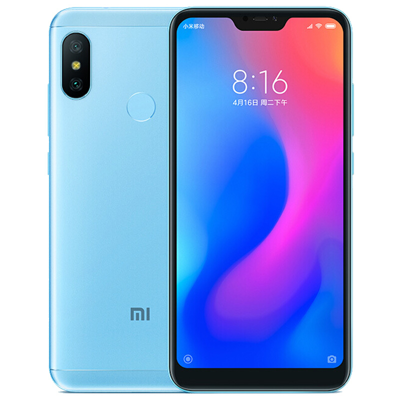 Xiaomi/小米 红米6 Pro 3GB+32GB 巴厘蓝 移动联通电信4G全网通手机