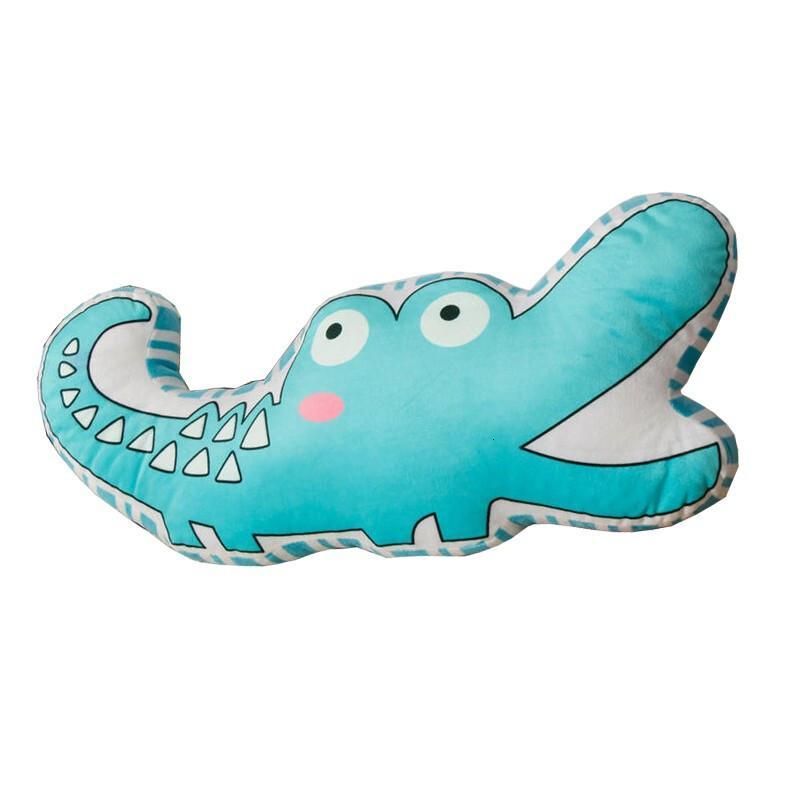 开心美猴王 Happy Monkey 收纳整理可爱抱枕儿童毛绒玩具沙发汽车靠枕鳄鱼大象消防车战斗机鳄鱼立体款抱枕32 48cm左右羊驼立体款抱枕 价格图片品牌报价 苏宁易购亦艾富母婴专营店