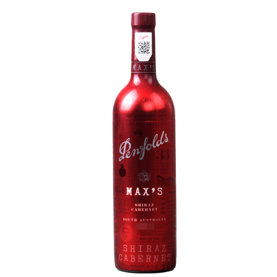 澳大利亚 奔富麦克斯 Penfolds Max's 经典西拉赤霞珠干红葡萄酒750ml单支装