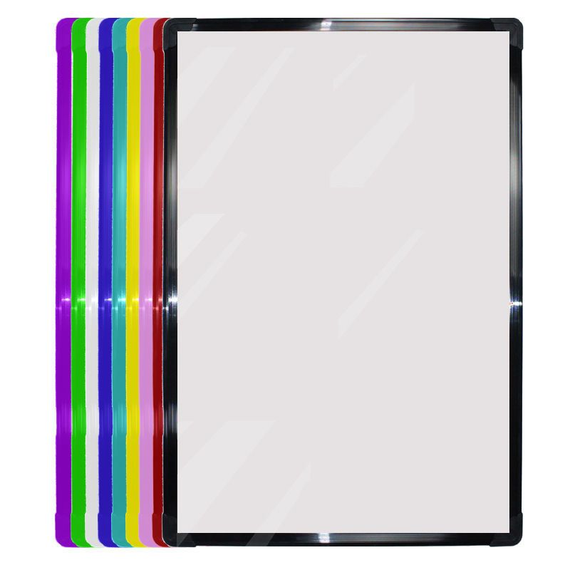 本店专用1000片拼图相框架挂墙装裱十字绣油画创意框30寸 75*50CM 粉红色30寸-75*50CM