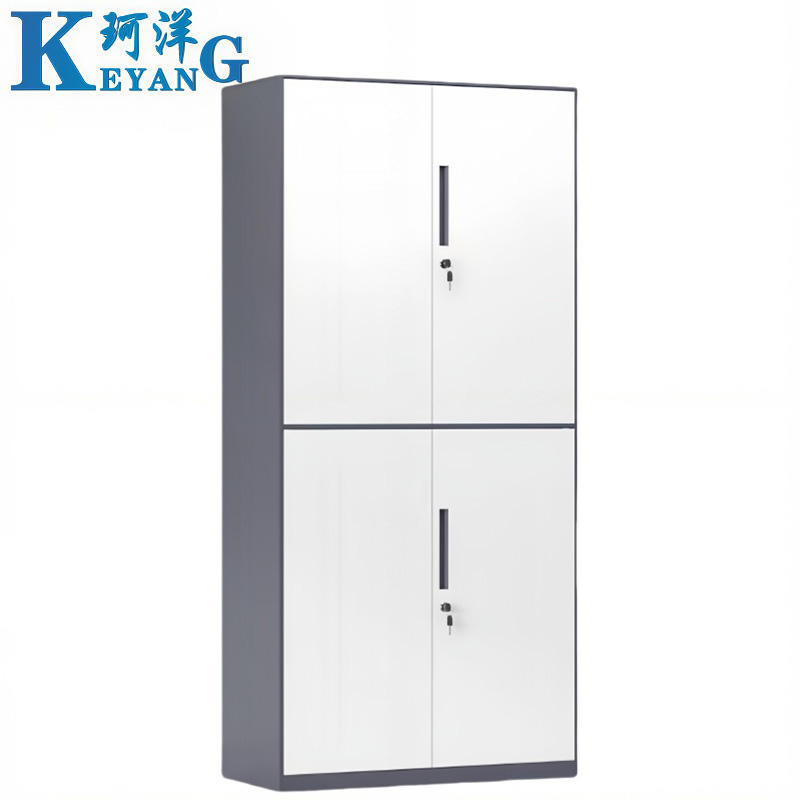 珂洋 文件柜 灰套白通双节 台高清大图