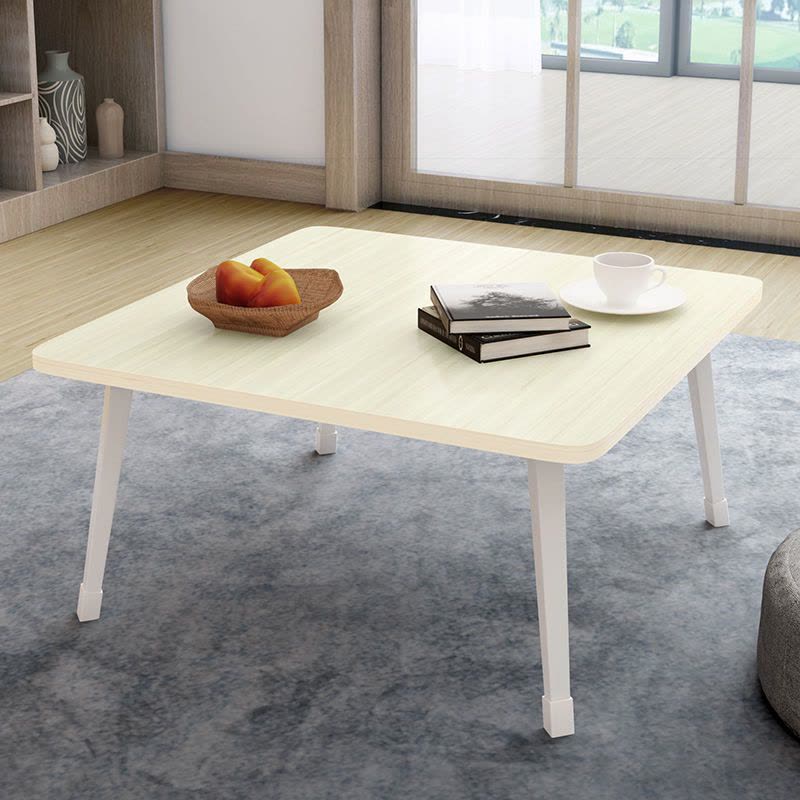 折叠桌小炕桌家用地桌小饭桌榻榻米飘窗桌床上桌大号小方桌矮餐桌图片