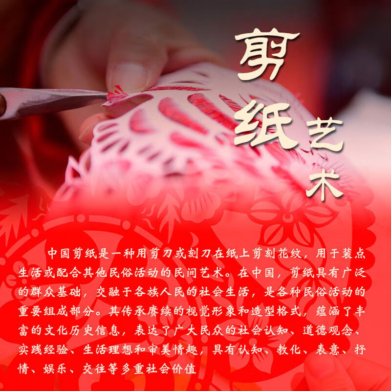 维诺亚十二生肖剪纸窗花学生作业幼儿园12生肖送老外礼物中国风传统手工高清大图