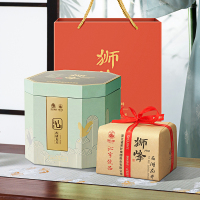 狮峰牌2025新茶西湖龙井茶明前特级沁字春绿茶叶礼盒装250g