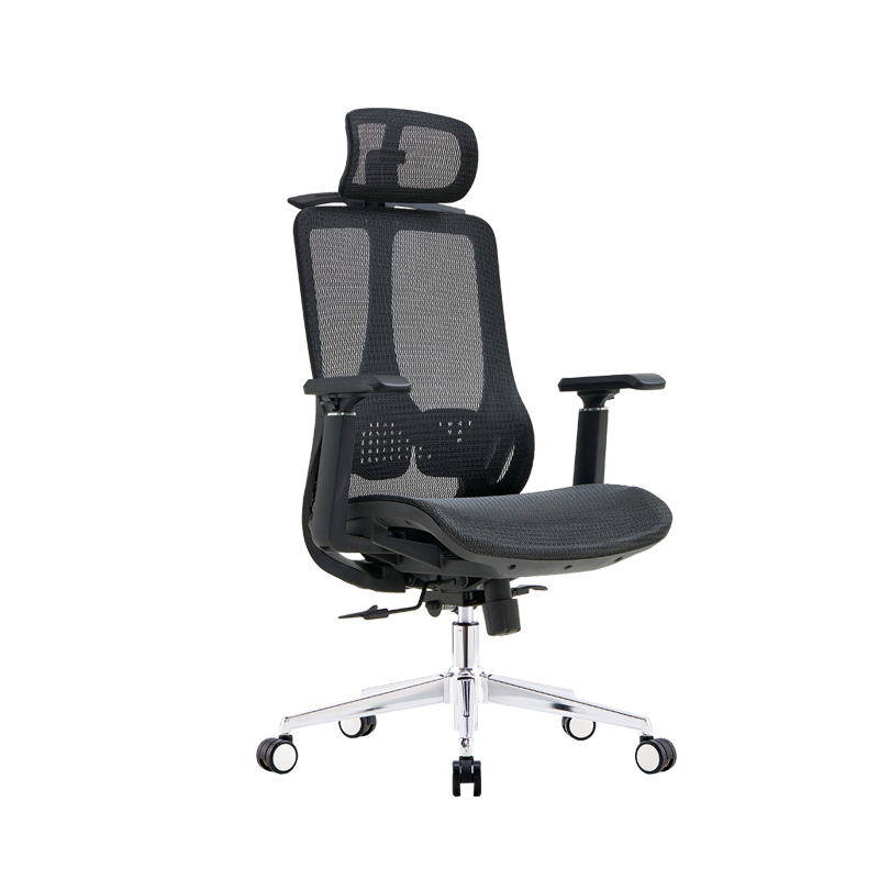 臻远 ZY-8951 办公椅人体工学椅转椅 3D扶手 黑框 单位:把