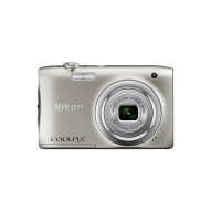 Nikon/尼康 COOLPIX A100 轻便型数码相机 家用便携 银色