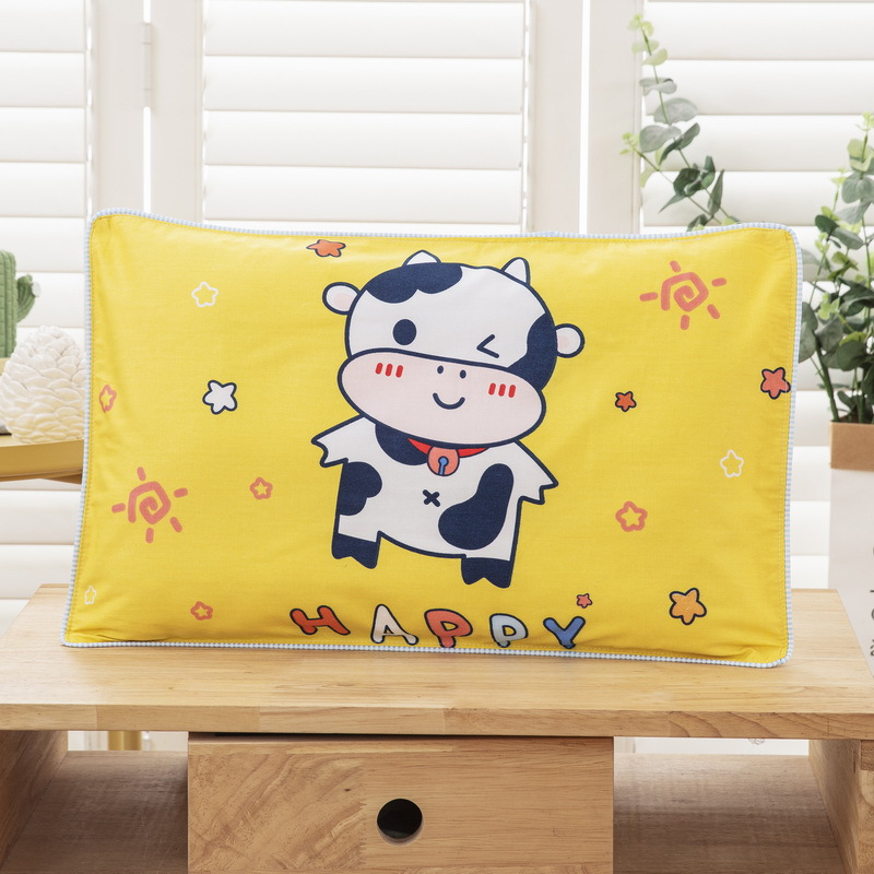 天作之合儿童纯棉卡通定位枕套