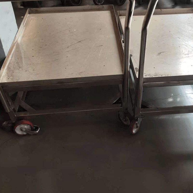 豫众诺 重型不锈钢推车 1000*600*800mm 个高清大图