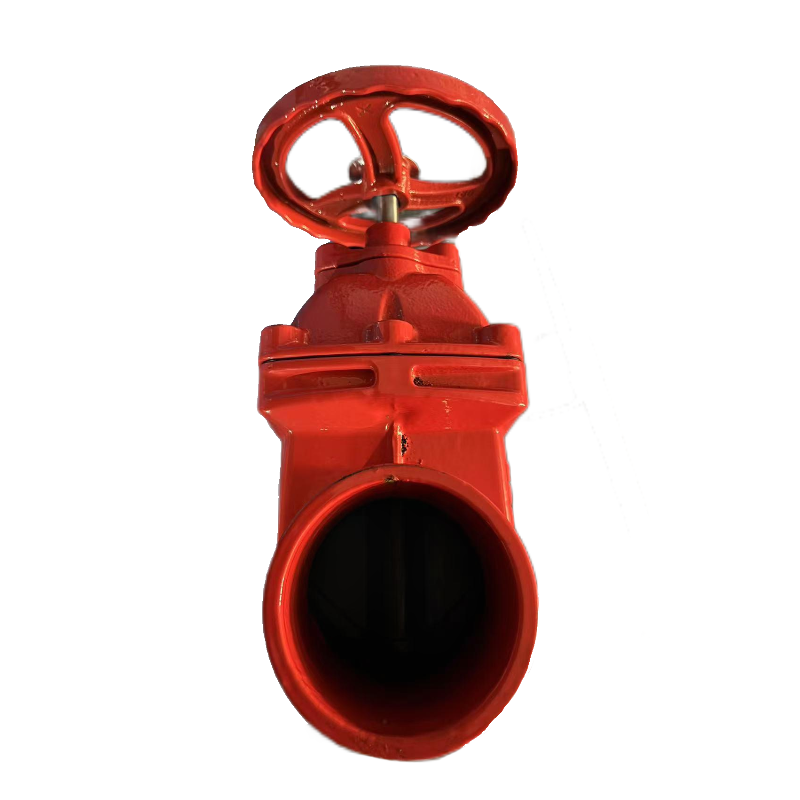 济俊 软密沟槽消防闸阀 ZSZF-100(G) DN100高清大图