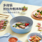 炊大皇煎锅24cm家用不粘燃气灶电磁炉通用锅厨房炒菜煎炸加厚平底锅JG24DCLH