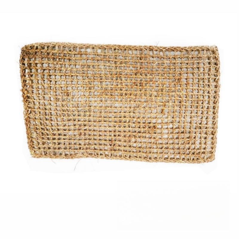 德基工品 手工编织 草垫子 40cm*70cm 厚度2cm高清大图