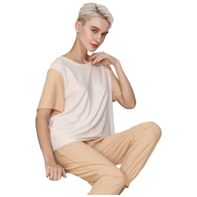 小护士 女士木棉休闲家居套装 MMT002高清大图