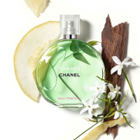 CHANEL香奈儿女士香水 绿色邂逅清新女士淡香水100ml 持久留香花果香少女香氛 海外原装正品