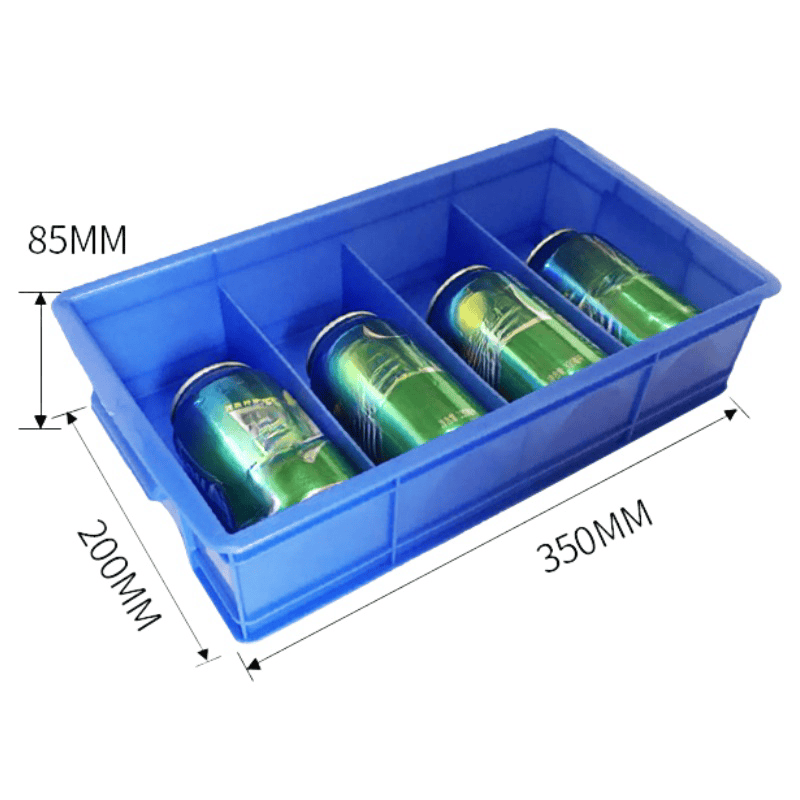 鑫木樽物料盒4格350*200*85mm个高清大图