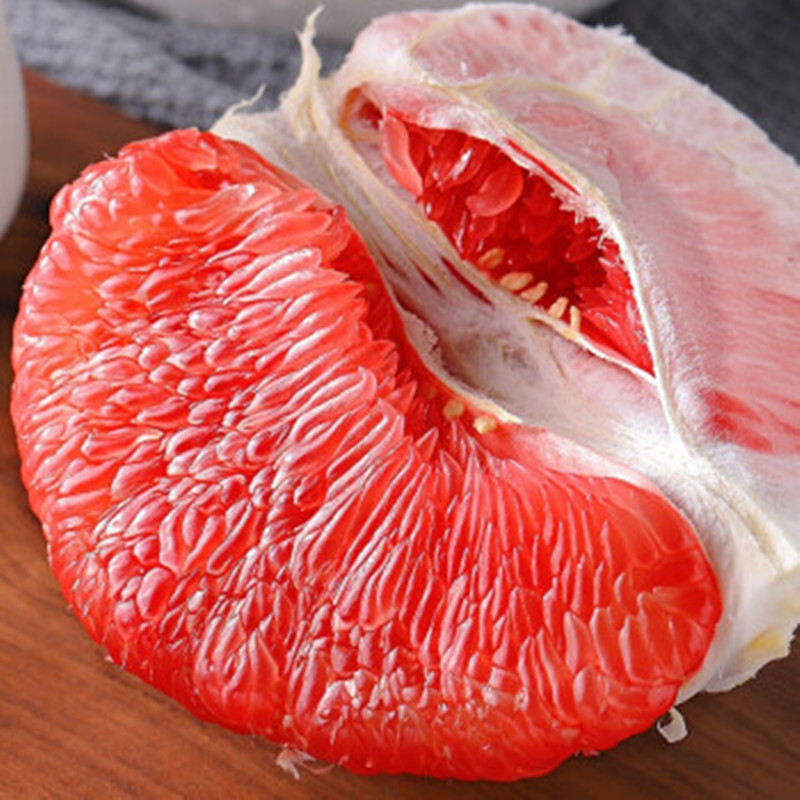 [鲜贝达]红心蜜柚[一级果]1个装[单果850-1500g]