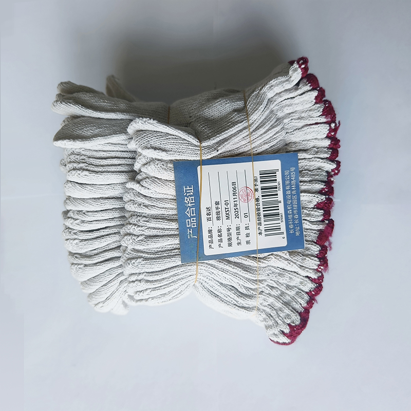 百名迖 棉线手套 MXST-01 捆高清大图