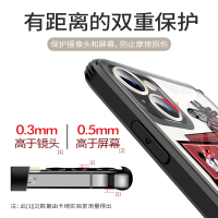 卡绮苹果13手机壳iPhone13玻璃透明promax
