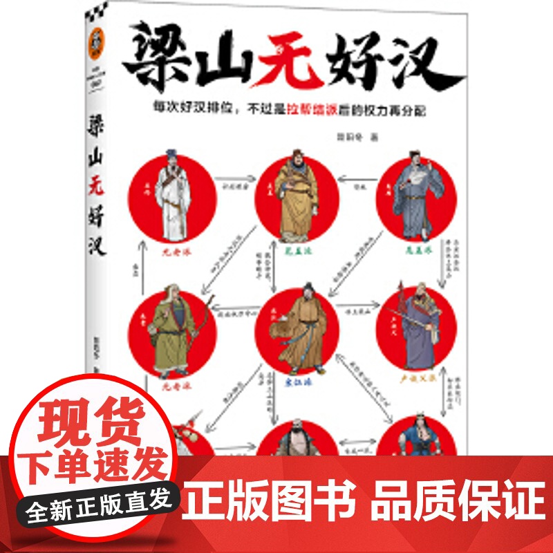 梁山无好汉(每次好汉排位,不过是拉帮结派后的权力再分配!一本书看懂梁山好汉排位背后的权力游戏!读客中国史入门文库)高清大图