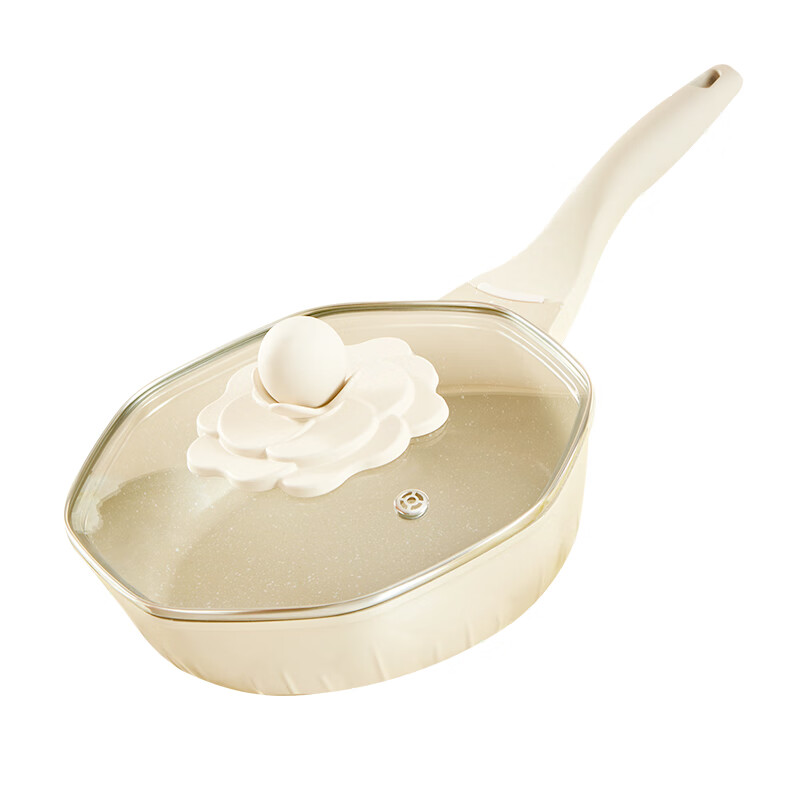 温仑山白玉山茶煎锅28cm FHLY02-02