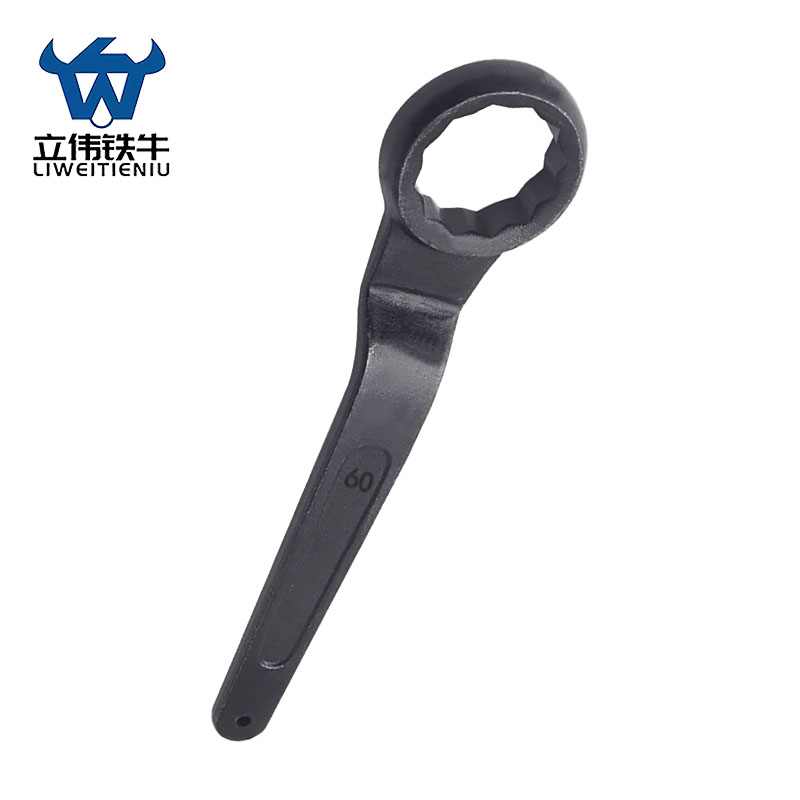 立伟铁牛单头梅花扳手60mm/把高清大图