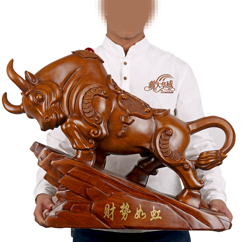 家柏饰(CORATED)神牛摆件华尔街牛办公室家居客厅装饰品开业乔迁礼品高清大图