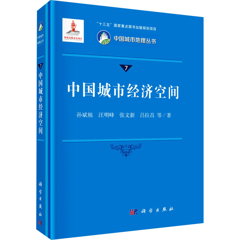 醉染图书中国城市经济空间9787030594051高清大图