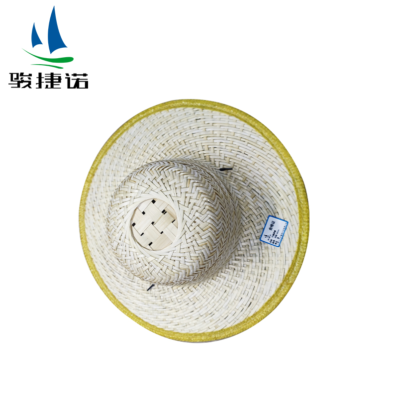 骏捷诺竹编草帽均码 40cm/顶高清大图