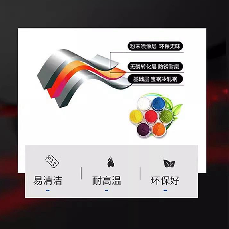 豫众诺 钢制办公桌 1200*600*750mm 张高清大图