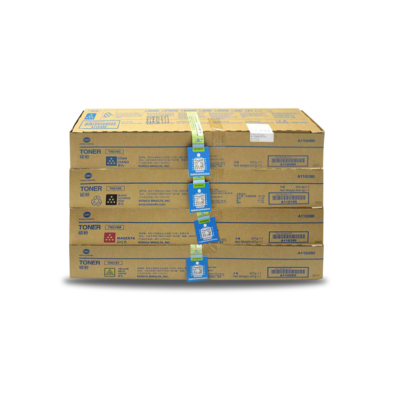 柯尼卡美能达 耗材碳粉碳粉盒 TN319K 黑色适用机型C360高清大图