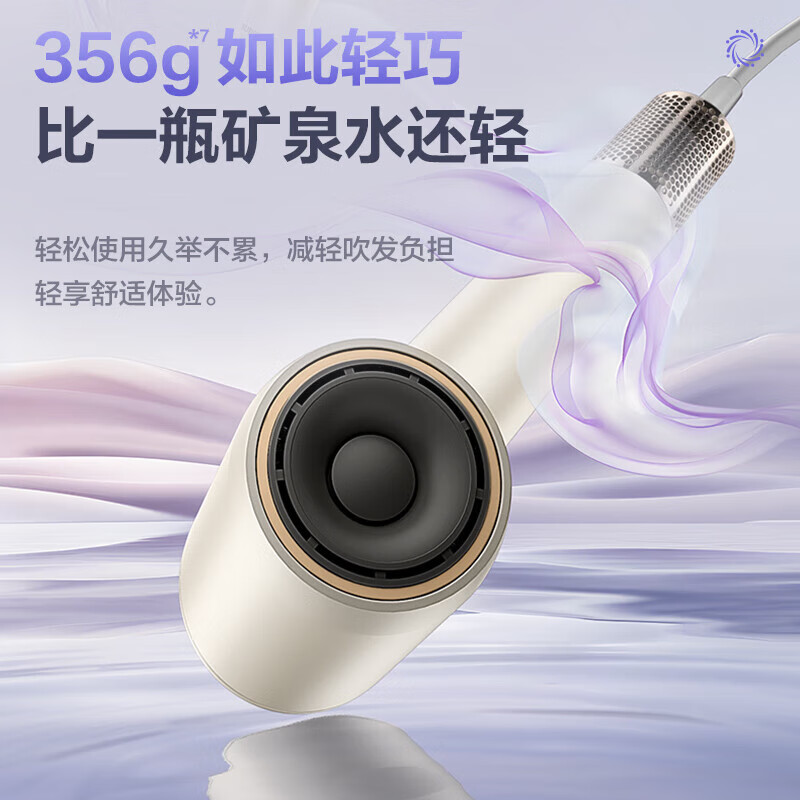 苏泊尔(SUPOR)家用轻音亿级负离子润发大风力大功率护发电吹风智能控温宿舍便携吹风筒EHDH-H820APRO高清大图