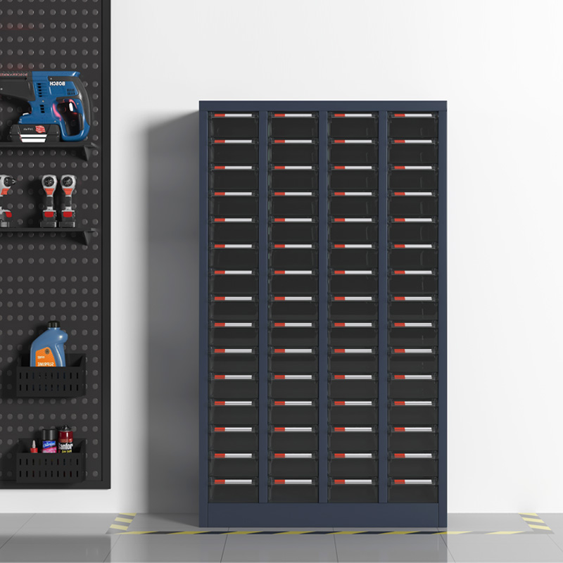 臻远 ZYLJG-W55 零件柜 60抽透明无门大号 722*300*1262高清大图