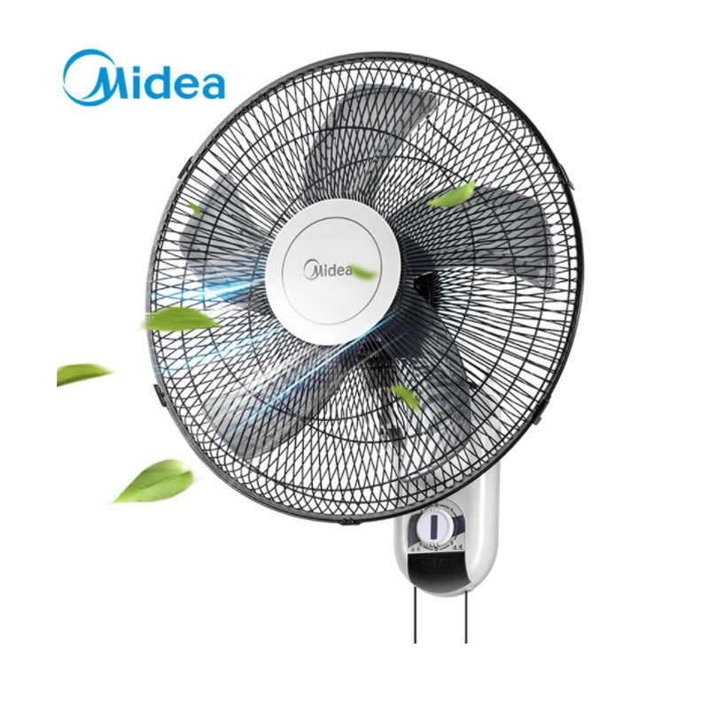 美的mideaa五叶大风量3档壁扇摇头风扇fwa40ya视频
