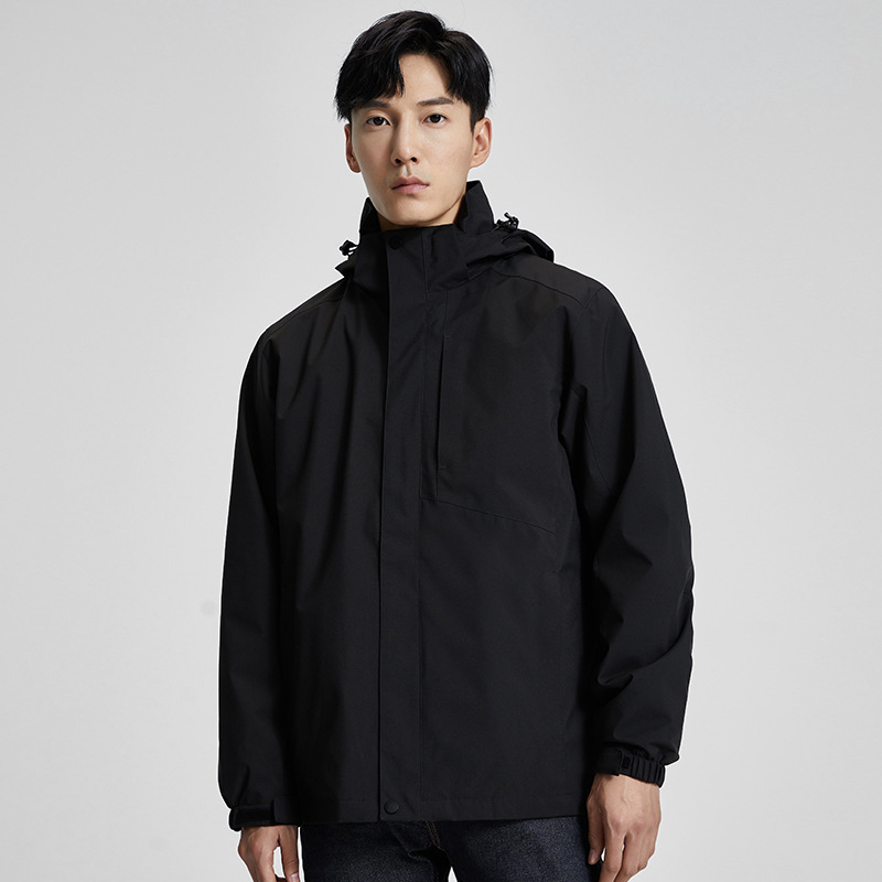 健卡侬 登山服 J192 黑色 4XL