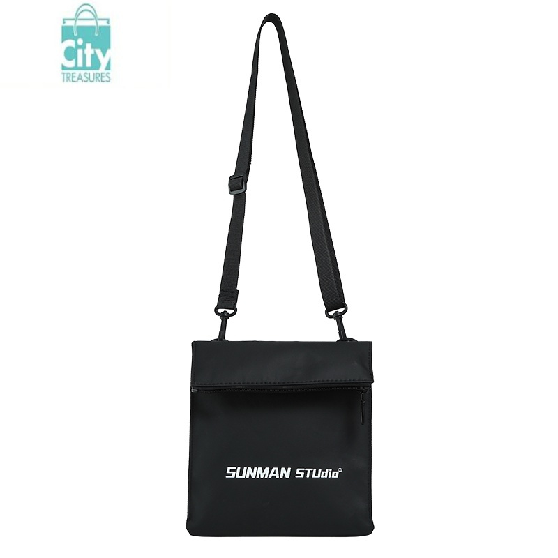 bangdou日系小挎包男生潮牌小众单肩包男士包包简约百搭斜挎包设计感