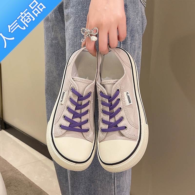 suntek芒果头帆布鞋女春夏新款小众丑萌大头小白鞋老爹运动学生休闲