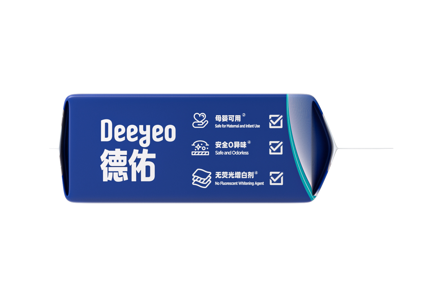 德佑 悬挂洗脸巾60抽*1包高清大图