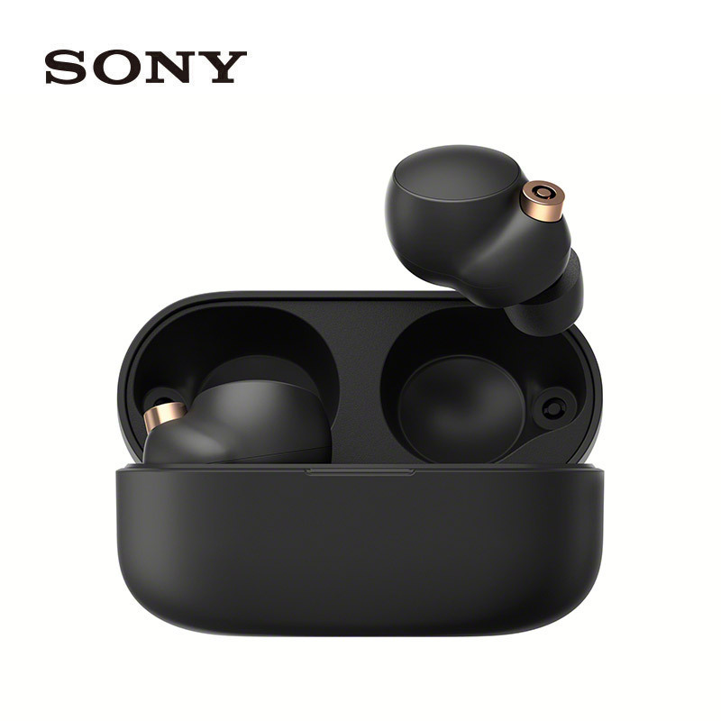 索尼(SONY)WF-1000XM4 真无线蓝牙降噪耳机 智能AI 触控面板 蓝牙5.2 黑色