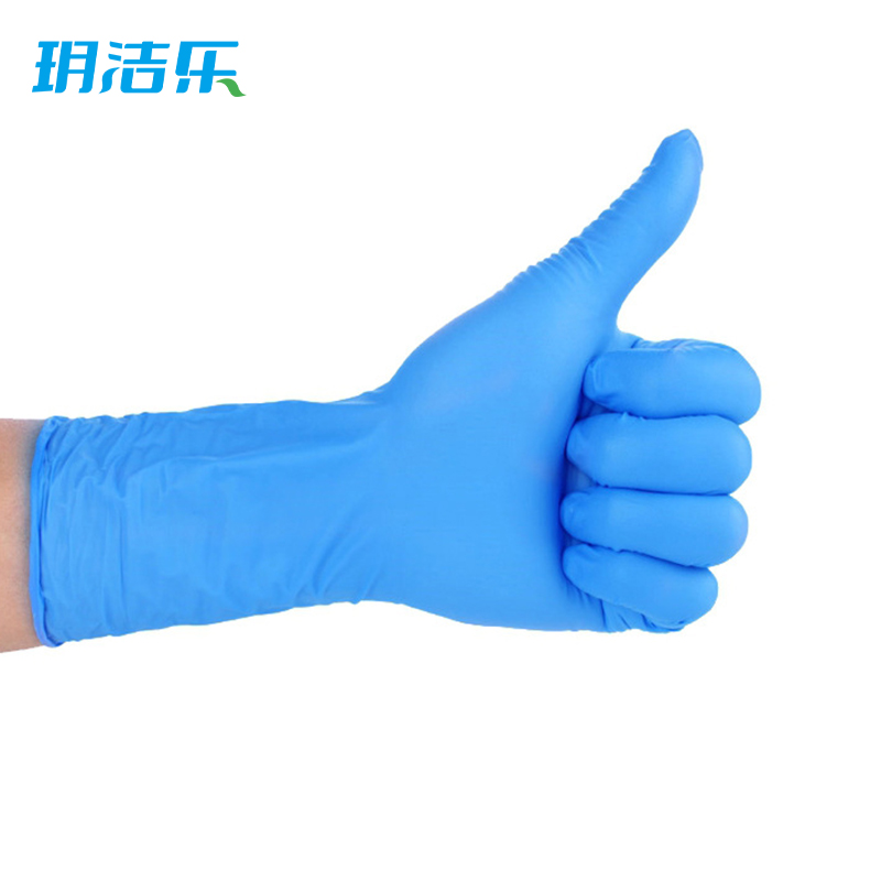 玥洁乐 手套 蓝色 盒高清大图