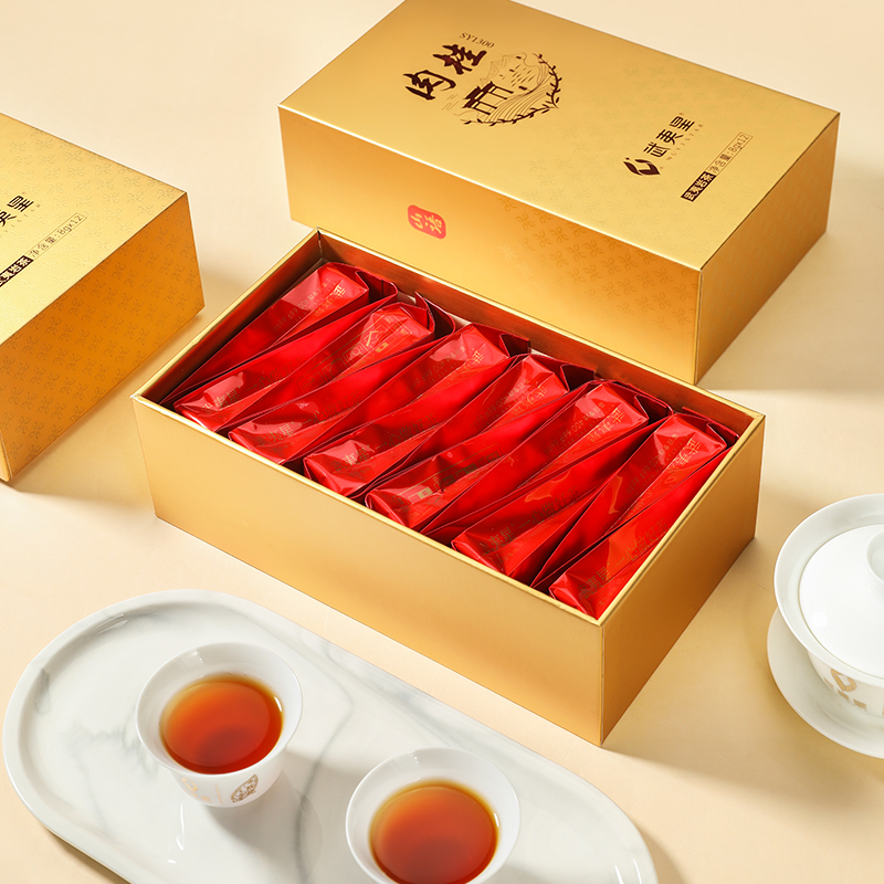 武夷星山语肉桂系列肉桂sy1300盒装武夷岩茶武夷山茶叶96g参数