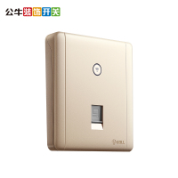 bull公牛开关插座面板墙壁路由器86型企业级酒店别墅无线网WIFI插座AP中继器入墙式无线路由器墙壁式无线WiFi