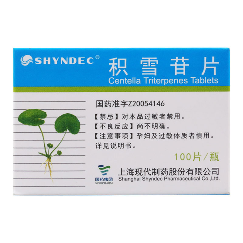 SHYNDEC 积雪苷片 6mg*100片*1瓶/盒