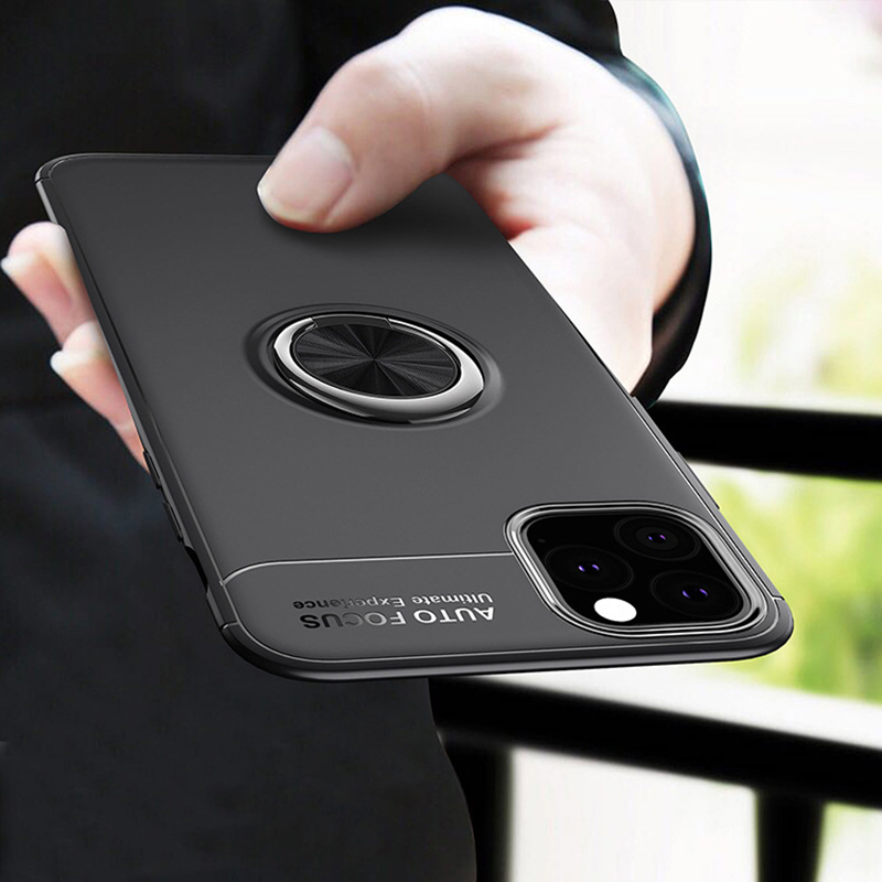 可波 苹果14/14pro手机壳全包iphone13promax保护套13mini防摔外壳液态硅胶壳软边磨砂质感指环支架