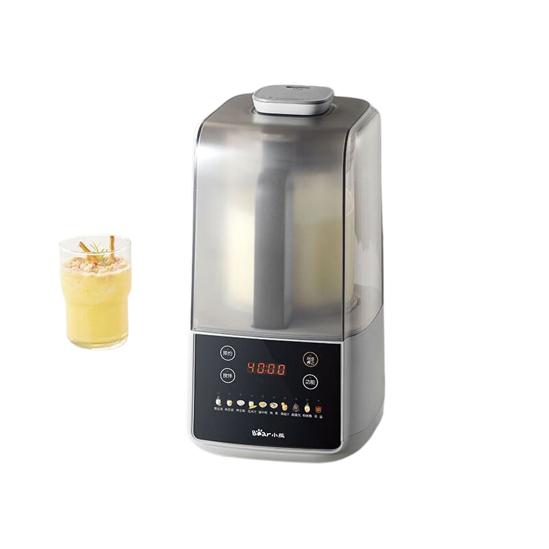 小熊bear破壁机1.5L大容量一键免滤多功能榨汁机按键操作 PBJ-F14F3-P01