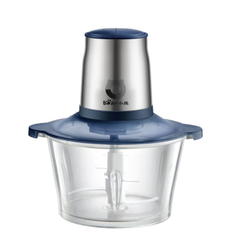 小熊(Bear)绞肉机玻璃家用电动料理机 QSJ-E03N6