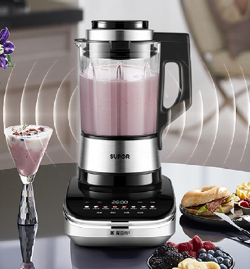 苏泊尔破壁料理机 SPX509S 触控操作6刀片自动清洗高清大图