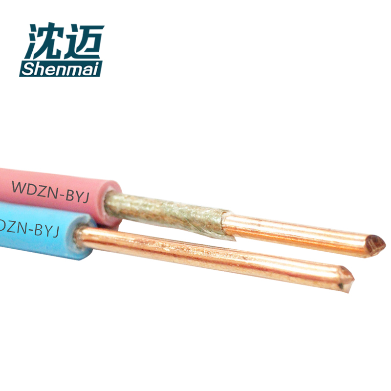 沈迈 低烟无卤耐火电线 WDZN-BYJ-1.5mm²(95米) /捆高清大图